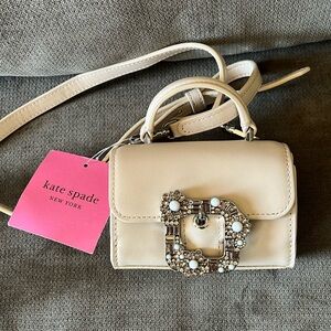 Kate Spade micro top handle with crossbody strap